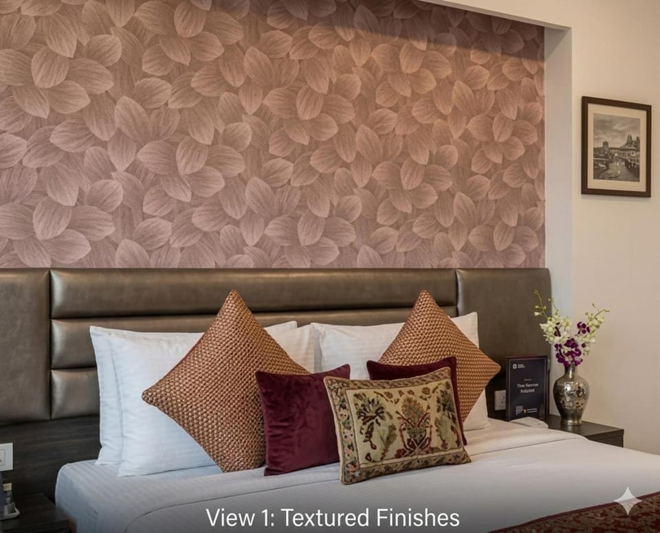 Bed, Photo of the whole room, Seating area, Bedroom, air conditioner