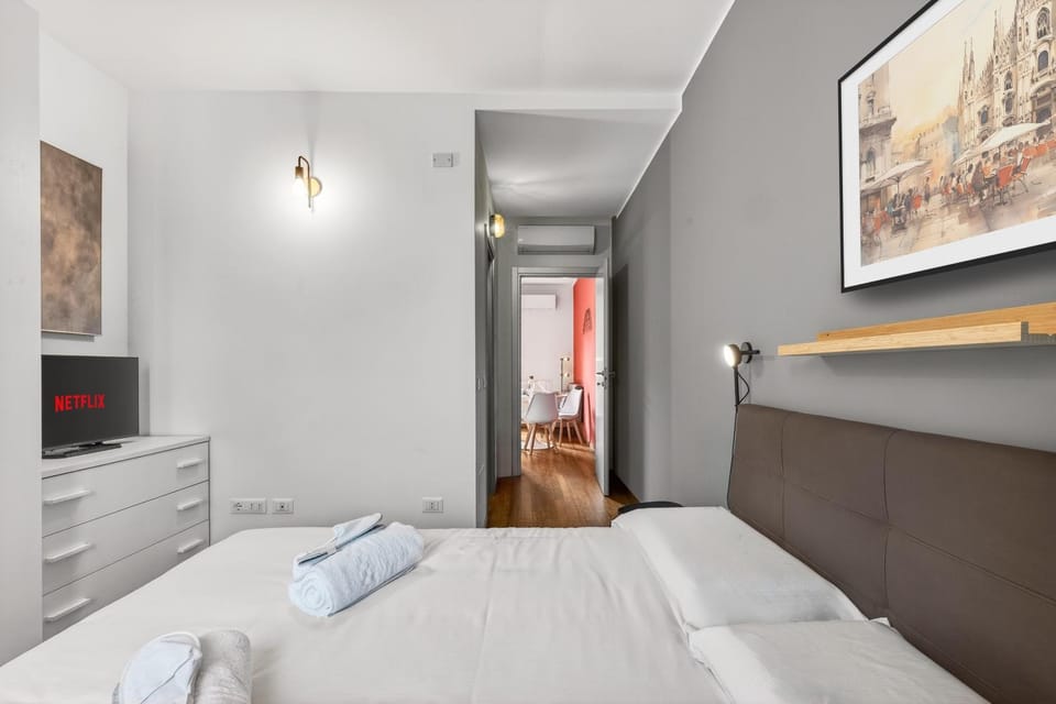 Bed, TV and multimedia