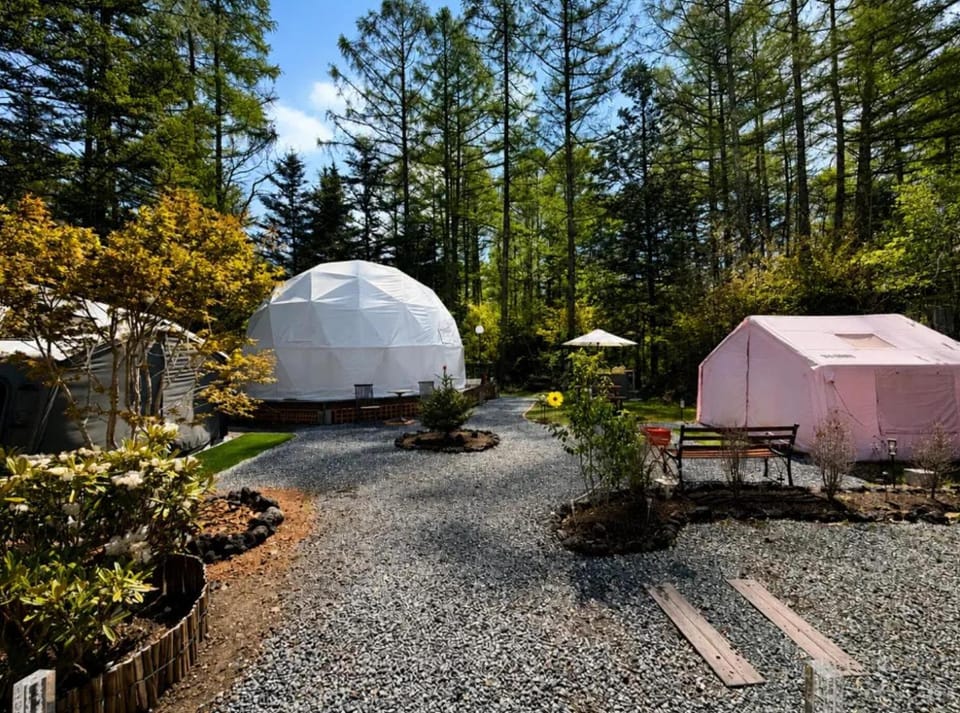 摩天轮下的森 Luxury tent in Nagano Prefecture