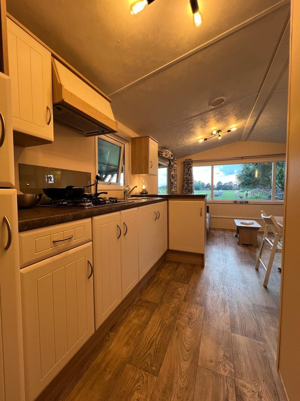 De Wilg Beerse, tiny house with meadow view, animals House in North Brabant (province)