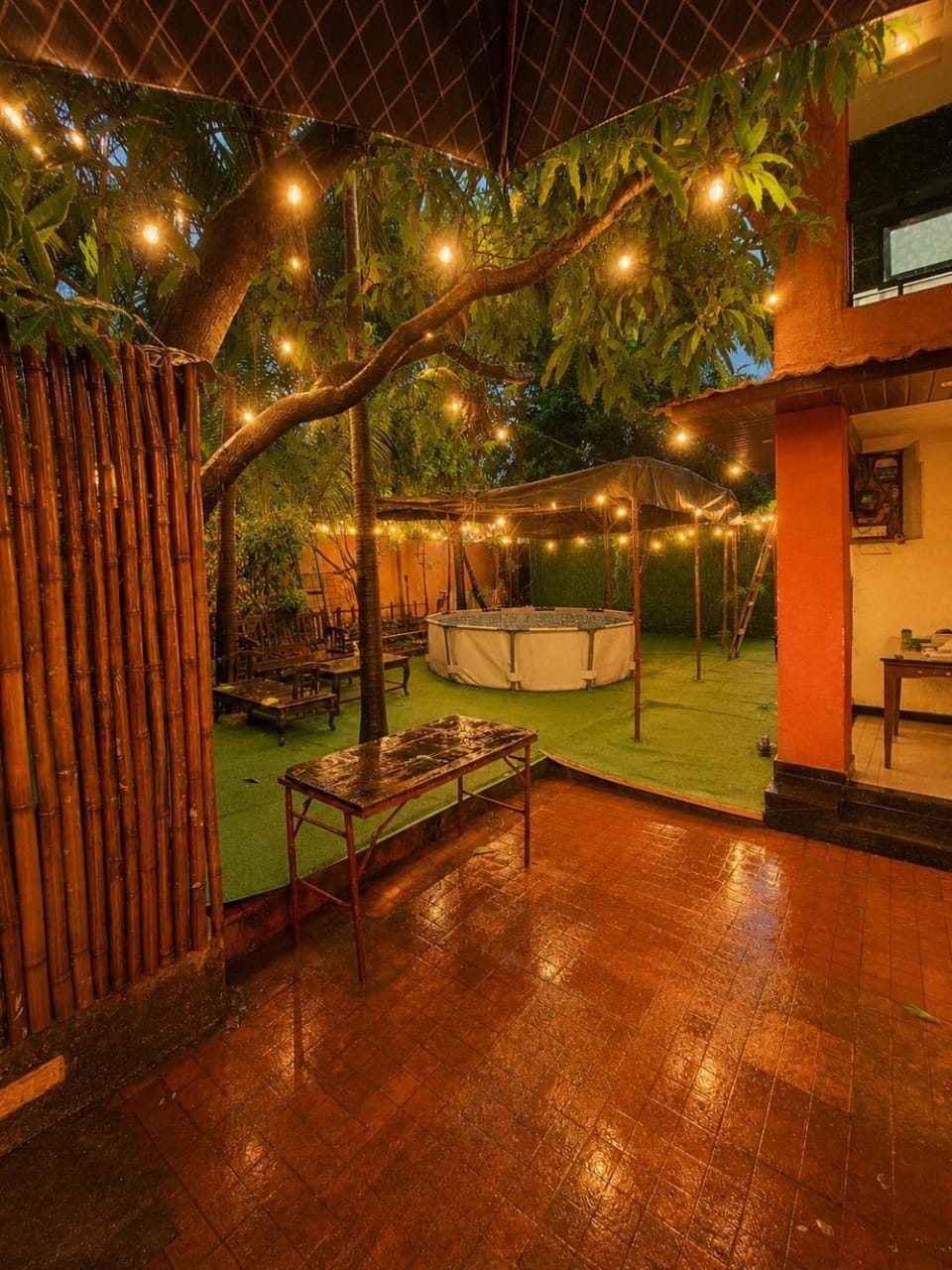 Jacuzzi Villa with Pool House in Thane