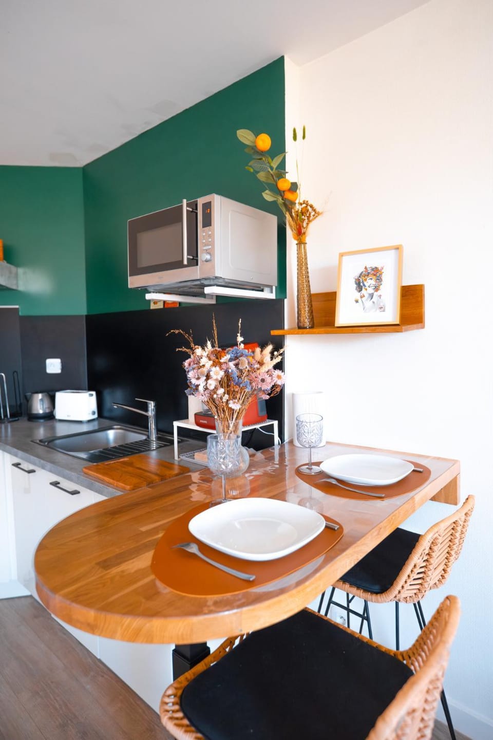 Chez Simone - Studio cosy proche gare Saint-Brieuc Apartment in Brittany