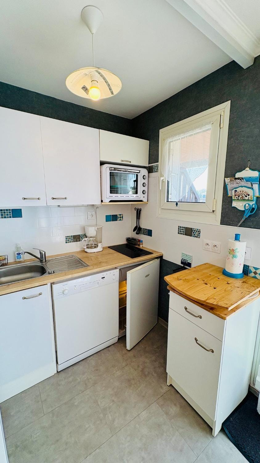 L'Embrun, paisible appartement - résidence front de mer Apartment in Bernières-sur-Mer