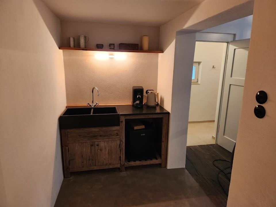 Kitchen or kitchenette, kitchen