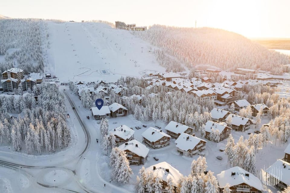 Natural landscape, Bird's eye view, Winter
