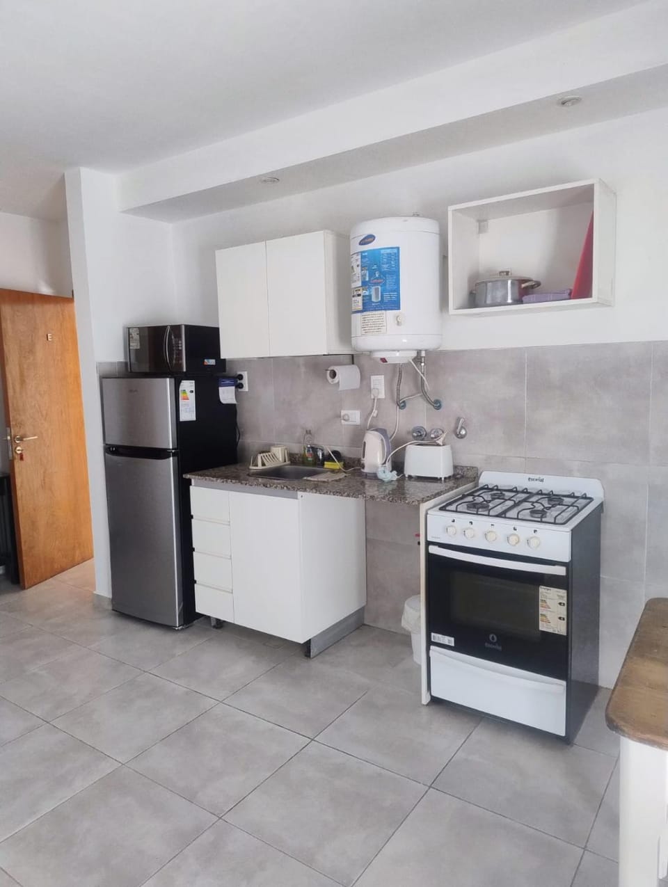 Kitchen or kitchenette, toaster, kitchen