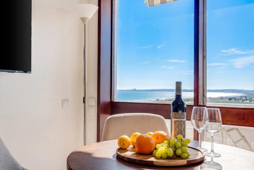 Natural landscape, Dining area, Sea view