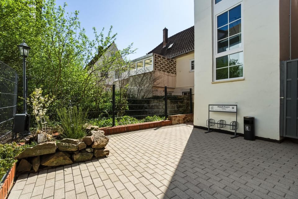 Property building, Patio, Garden view