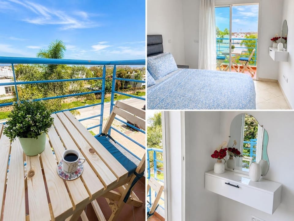 View (from property/room), Balcony/Terrace, Photo of the whole room, Bedroom