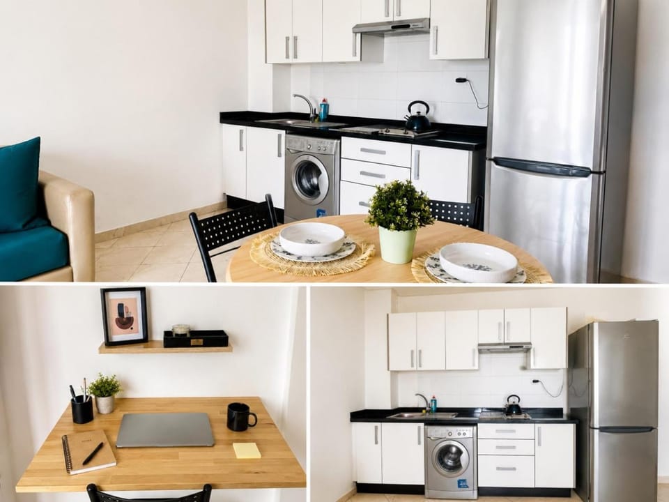 Kitchen or kitchenette, Seating area