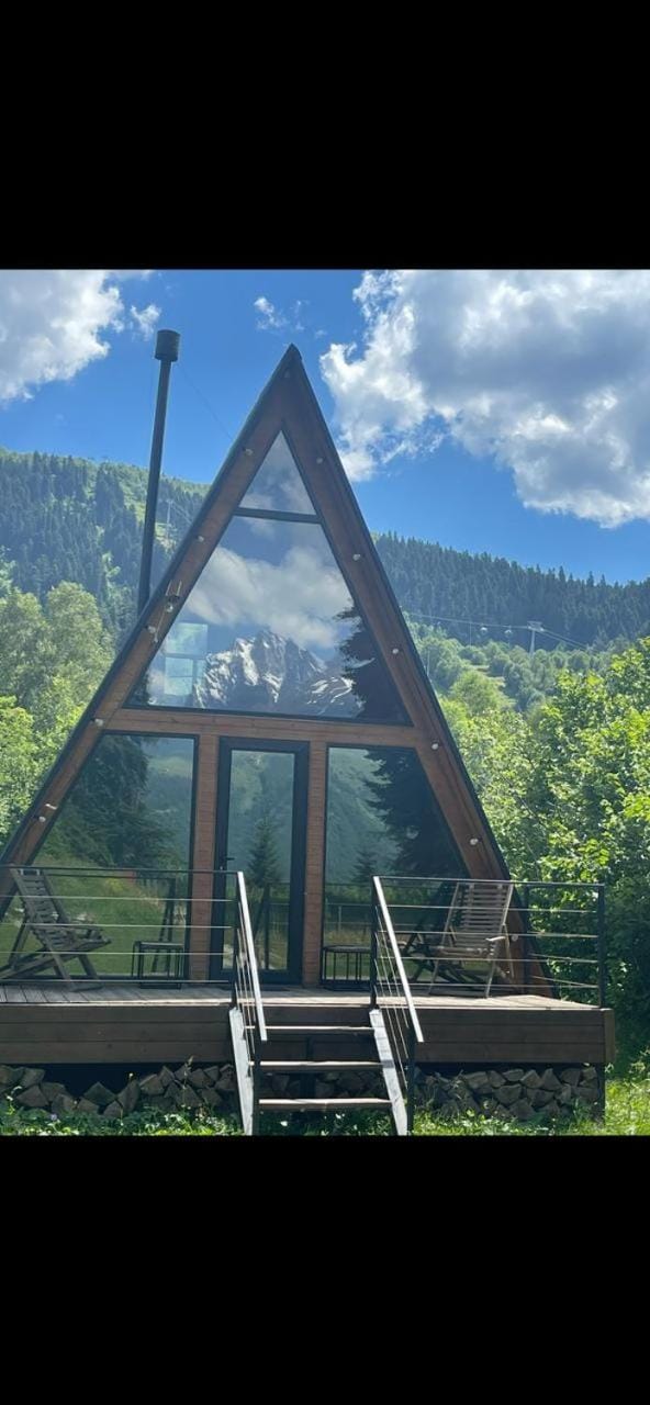 Two bedroom cottage in Hatsvali with Ushba view Chalet in Georgia