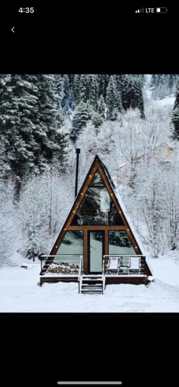 Two bedroom cottage in Hatsvali with Ushba view Chalet in Georgia