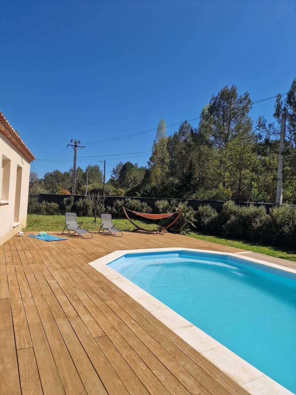 Day, Pool view, Swimming pool, sunbed