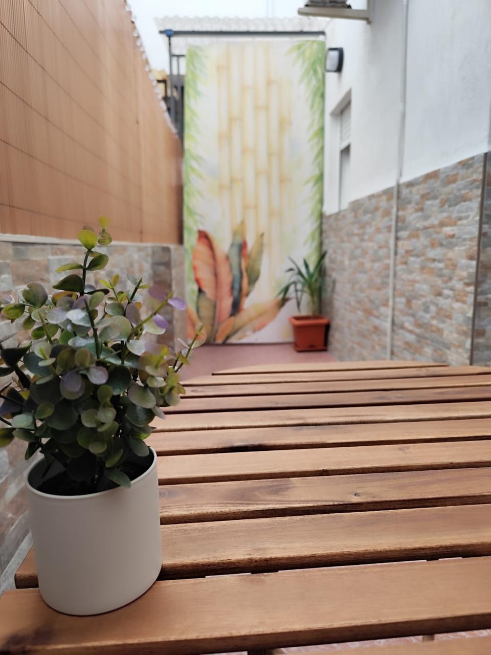 Patio, Balcony/Terrace, washing machine