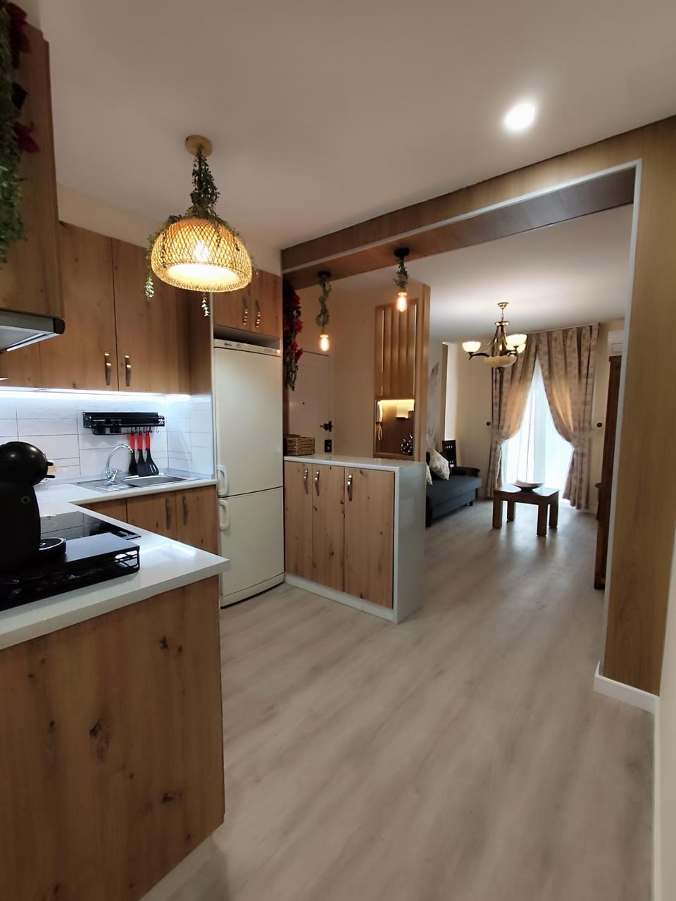microwave, oven, stove, kitchen