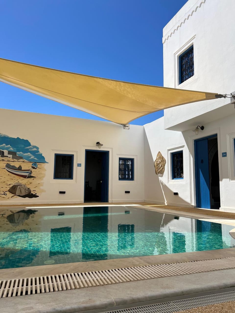 Property building, Day, Pool view