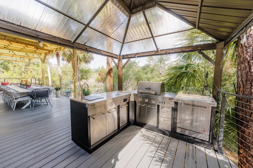 BBQ facilities, View (from property/room), kitchen