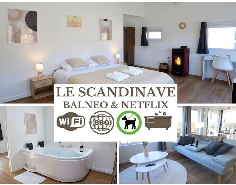 Le Scandinave - Romantique Chalet in Belgium
