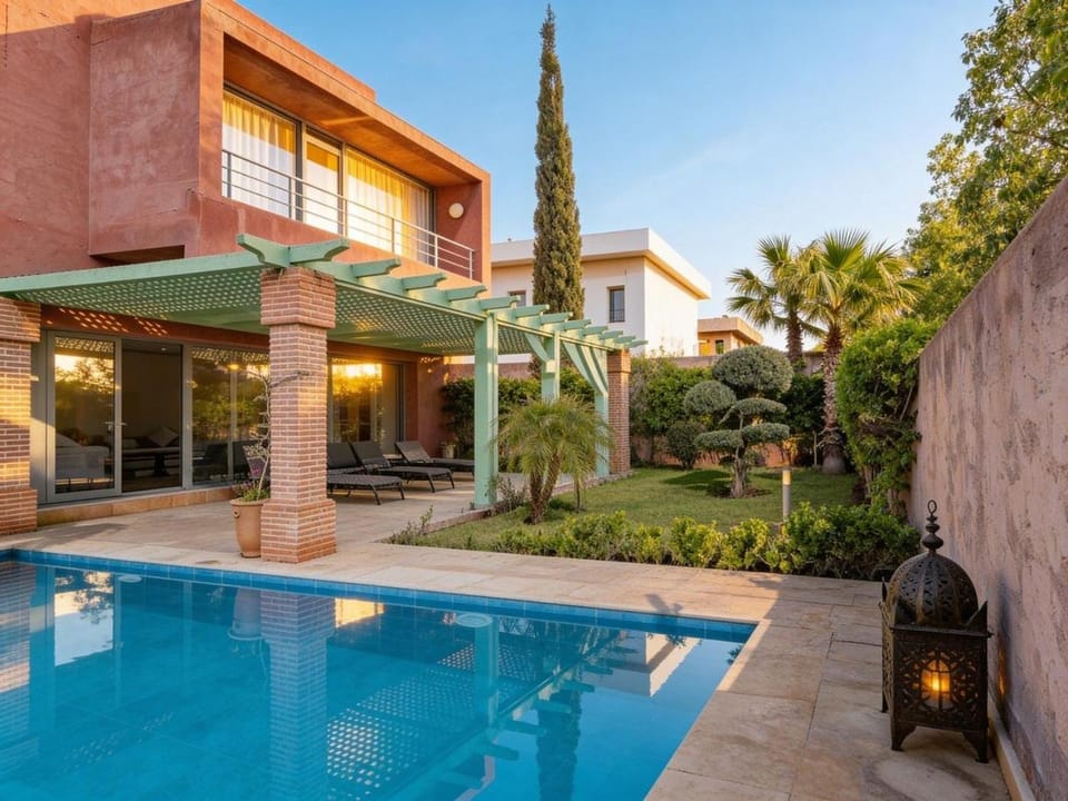 Dream Villa Marrakech #1, Pool, Calm & Luxury, Marrakech Villa in Marrakesh-Safi