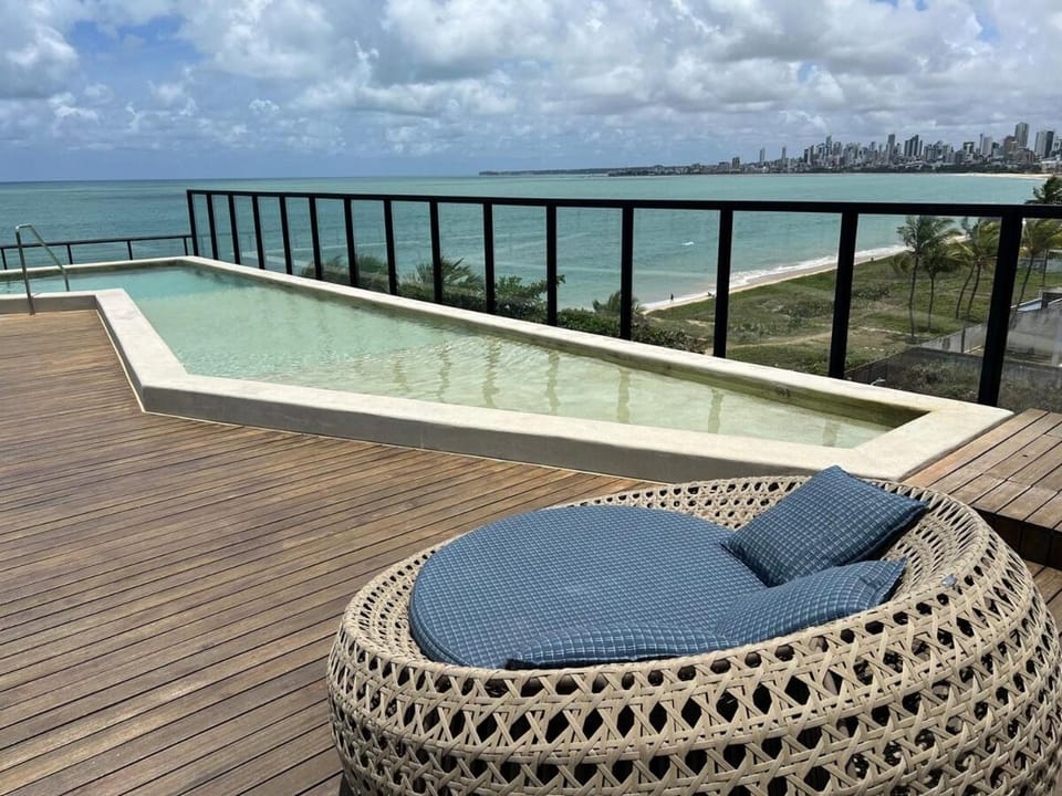 Restinga 11 · Flat pé na areia no Caribessa e varanda privativa Apartment in Cabedelo