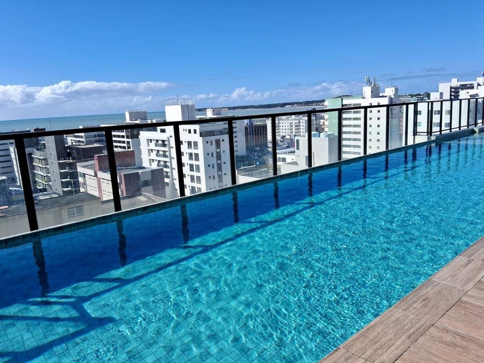Flat atraente em Tambaú, João Pessoa, 370m da orla Apartment in João Pessoa