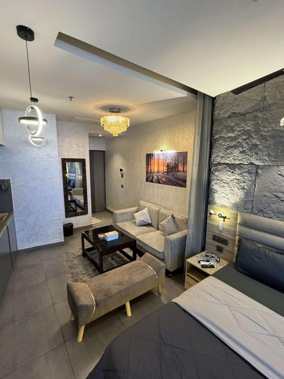Living room, Photo of the whole room