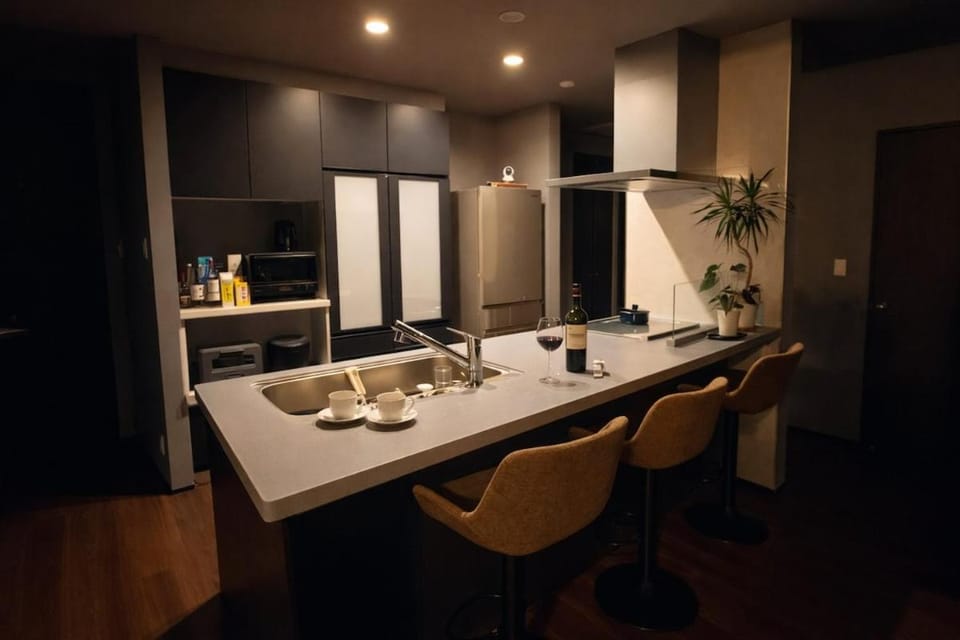 A Quiet Night of Stars in Nagahama Local Stay Apartment in Shiga, Japan