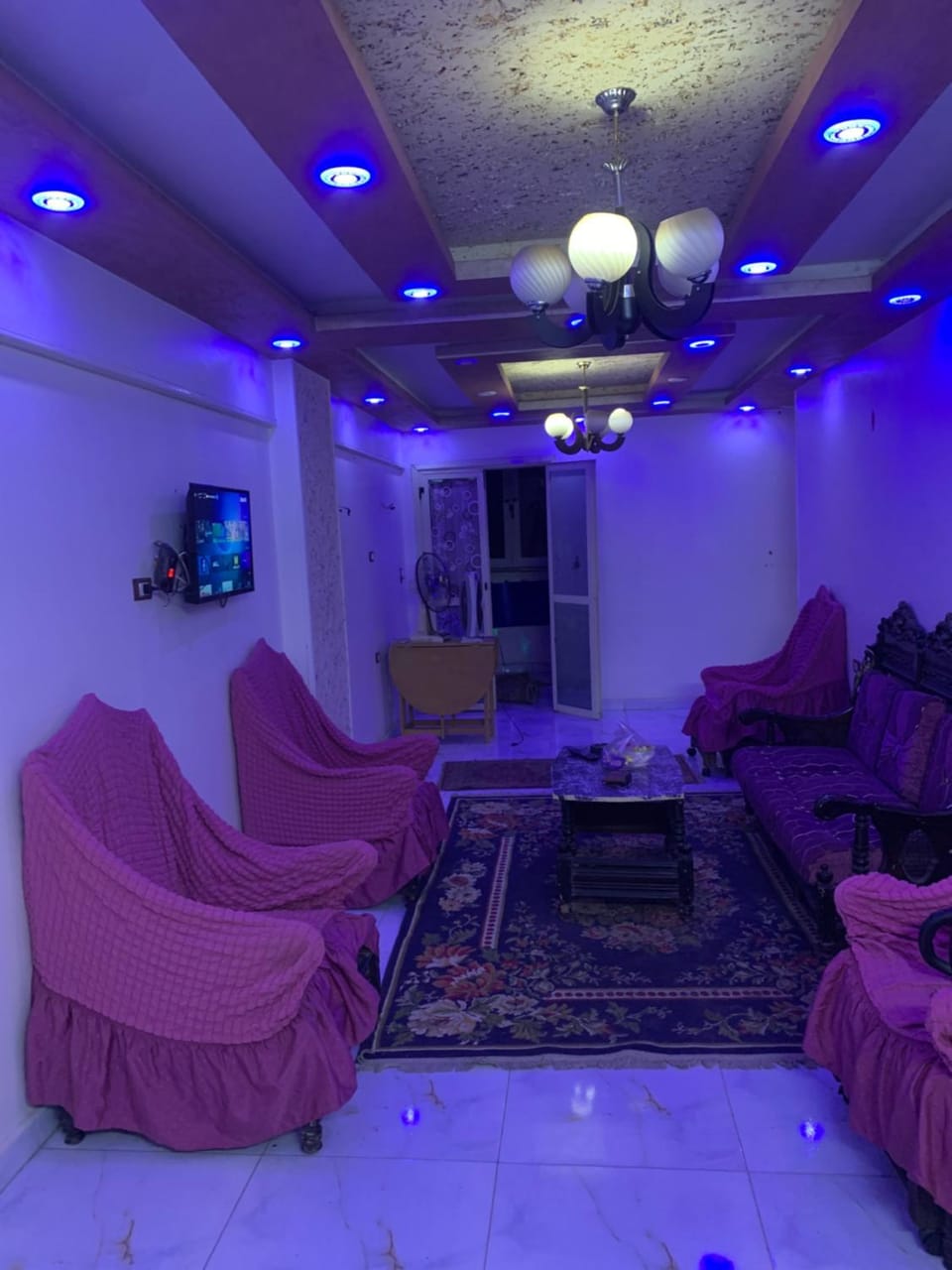 Simple and Spacious in Port Said airconditioed Apartment in Egypt