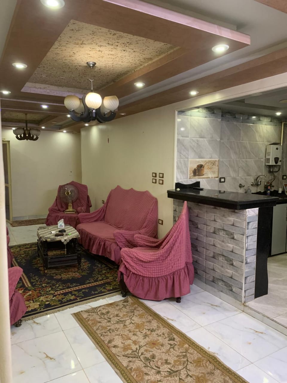 Simple and Spacious in Port Said airconditioed Apartment in Egypt
