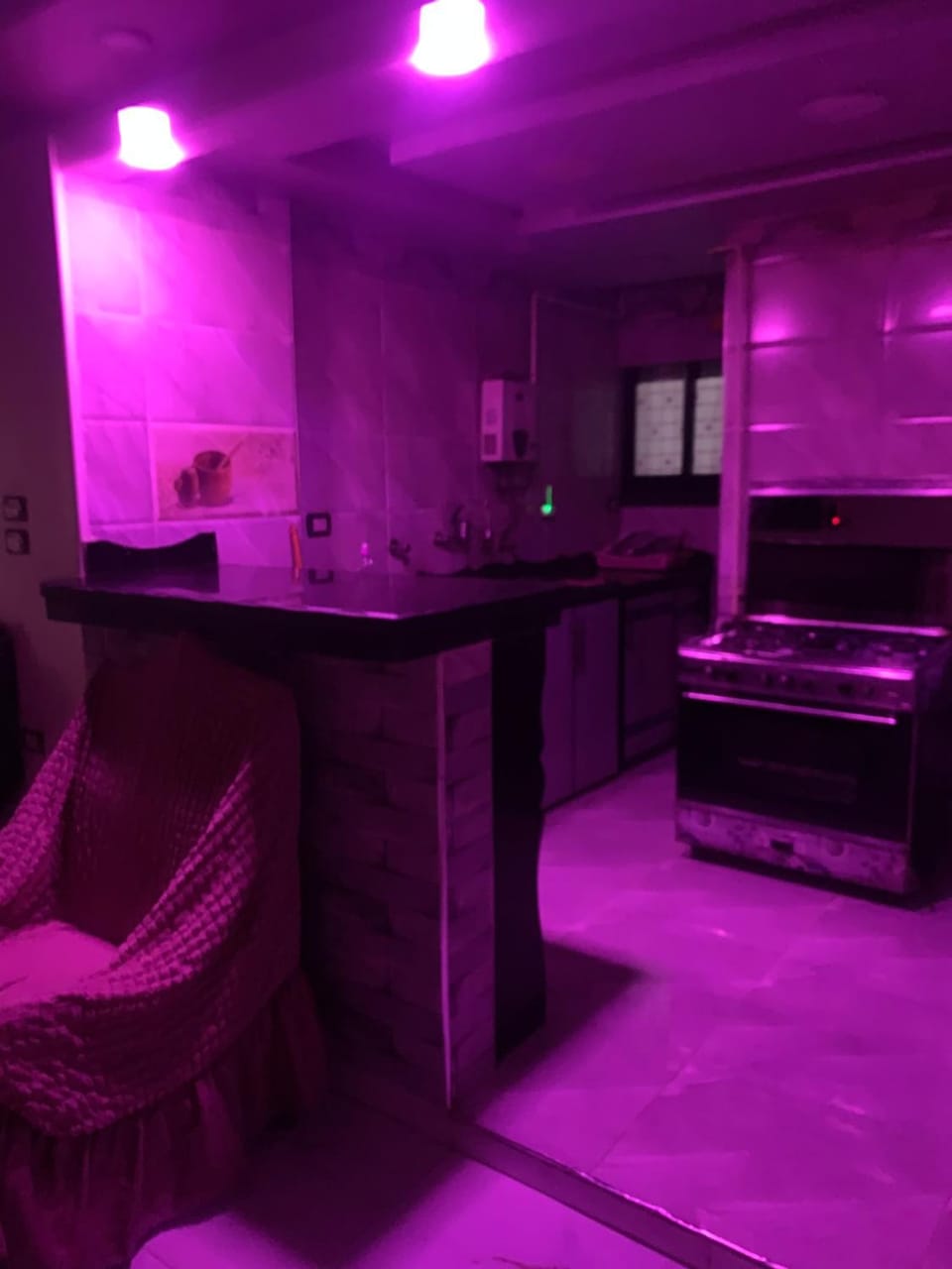 Simple and Spacious in Port Said airconditioed Apartment in Egypt