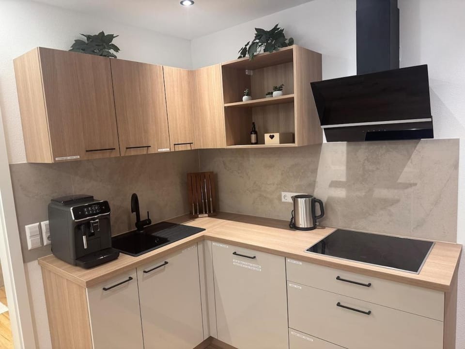 Kitchen or kitchenette, kitchen