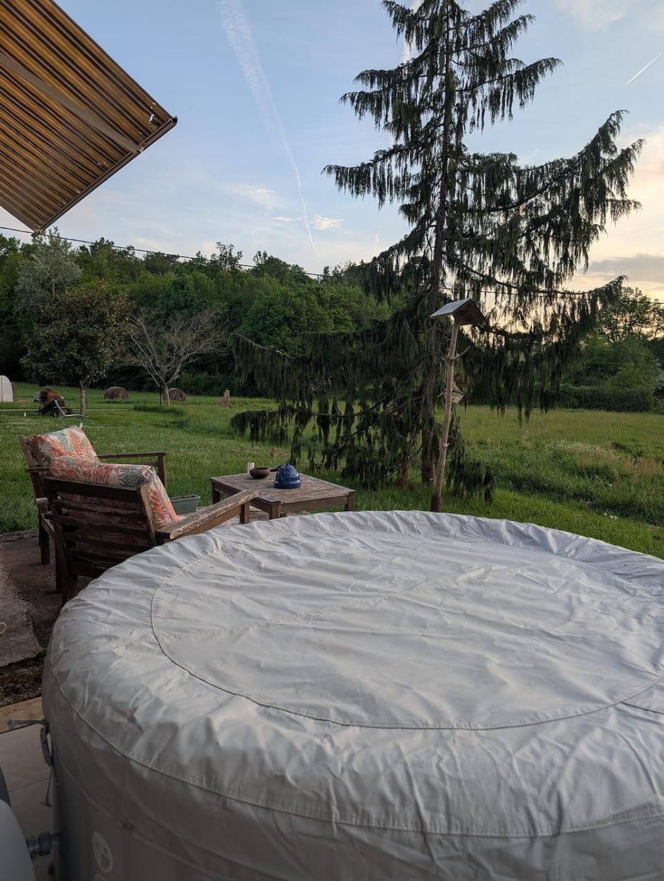 Tiny chouette et jacuzzi Chalet in Nouvelle-Aquitaine