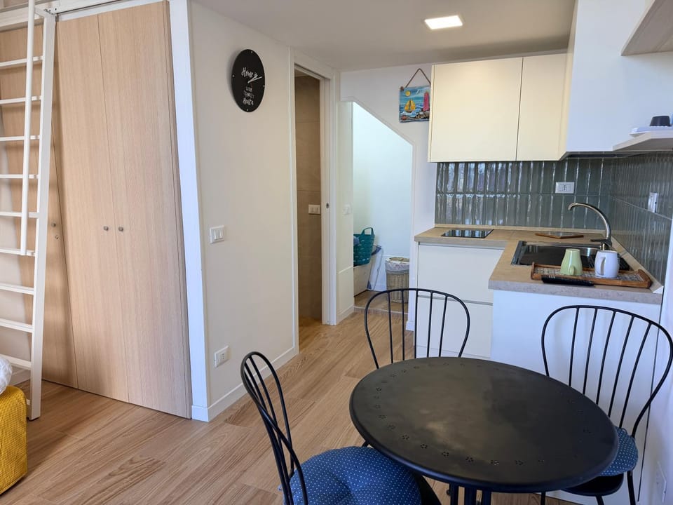 Kitchen or kitchenette, kitchen