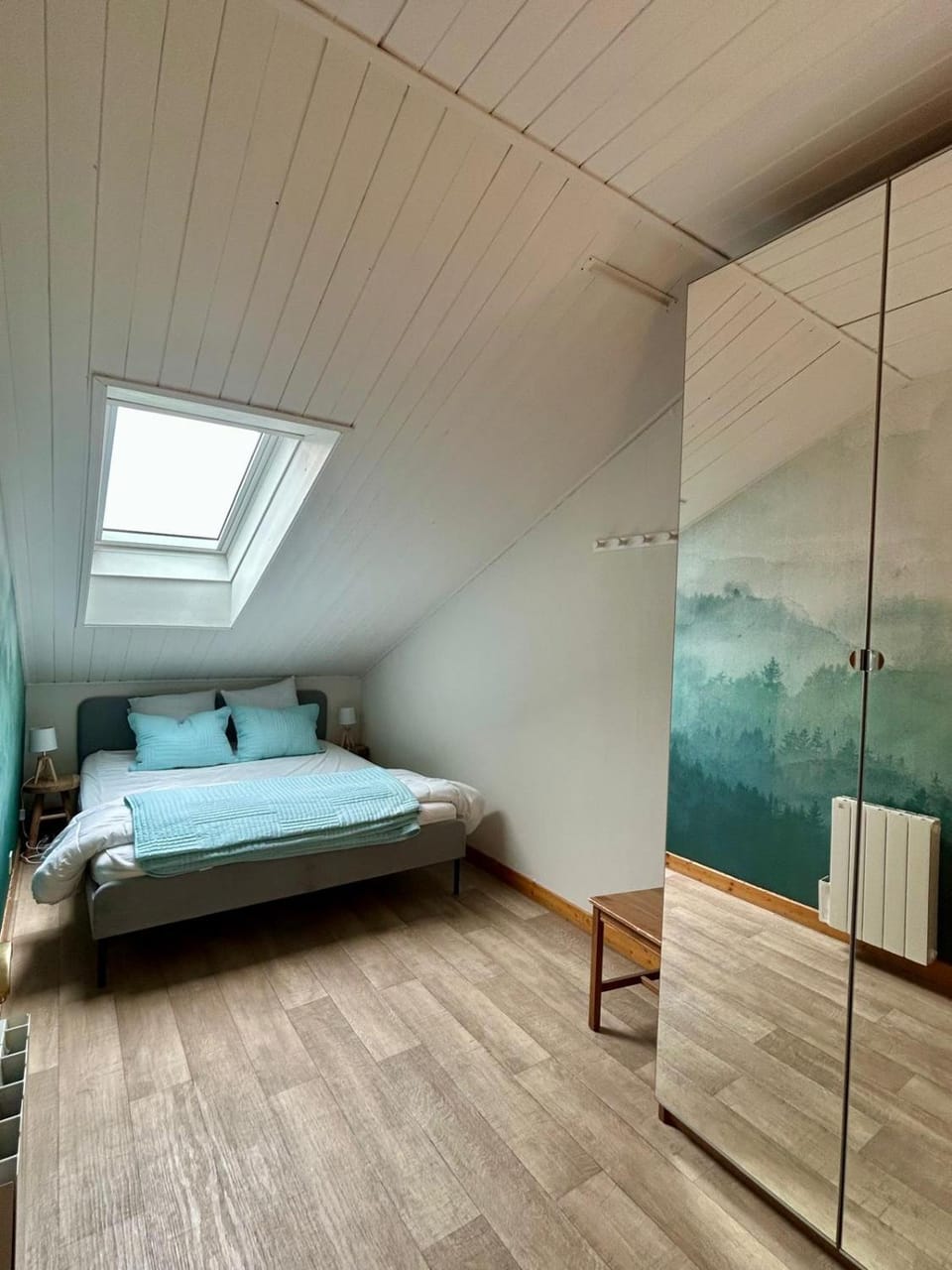 Bed, Bedroom, wardrobe