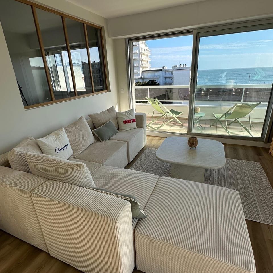 Le pivoine vue mer a La Baule Apartment in La Baule-Escoublac