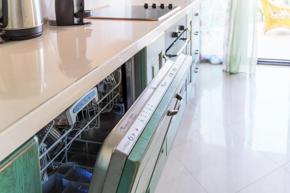 dishwasher, stove