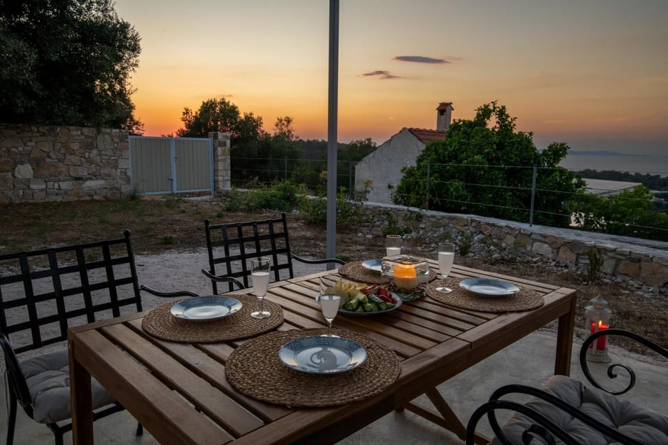 Garden, Sea view