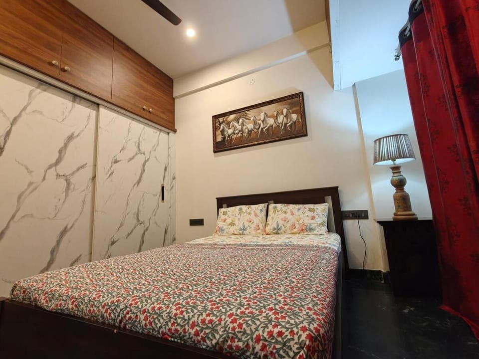 Bed, Bedroom, wardrobe