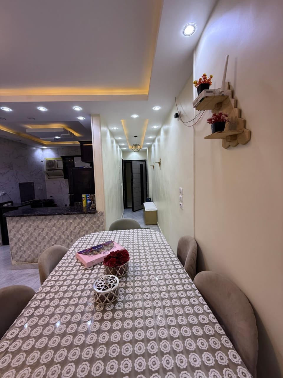 Between pyramids & GEM Apartment in Egypt