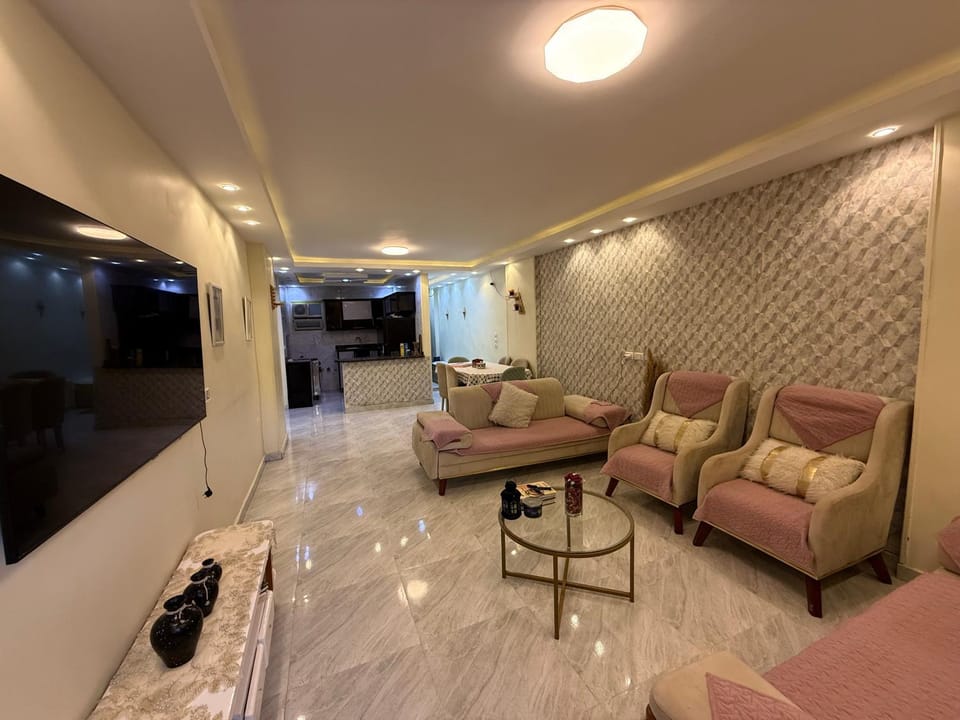 Between pyramids & GEM Apartment in Egypt