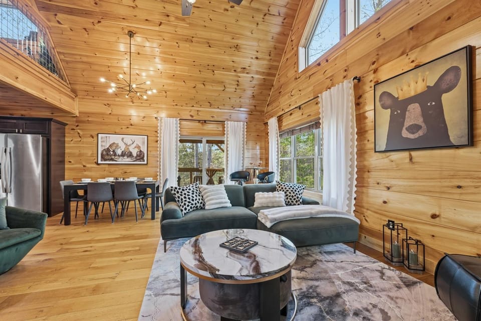 Living room, Photo of the whole room, Seating area