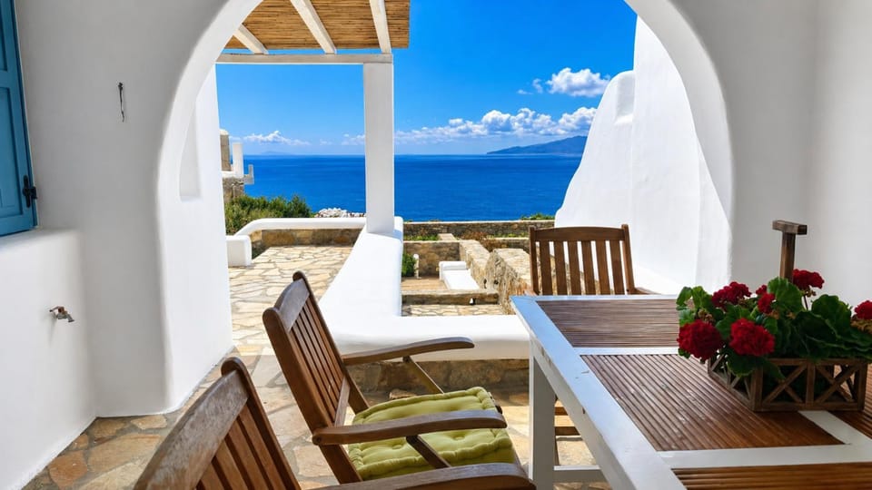 Patio, Day, View (from property/room), Balcony/Terrace, Sea view