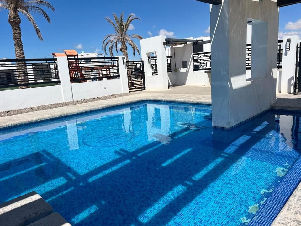 Property building, Pool view, Swimming pool