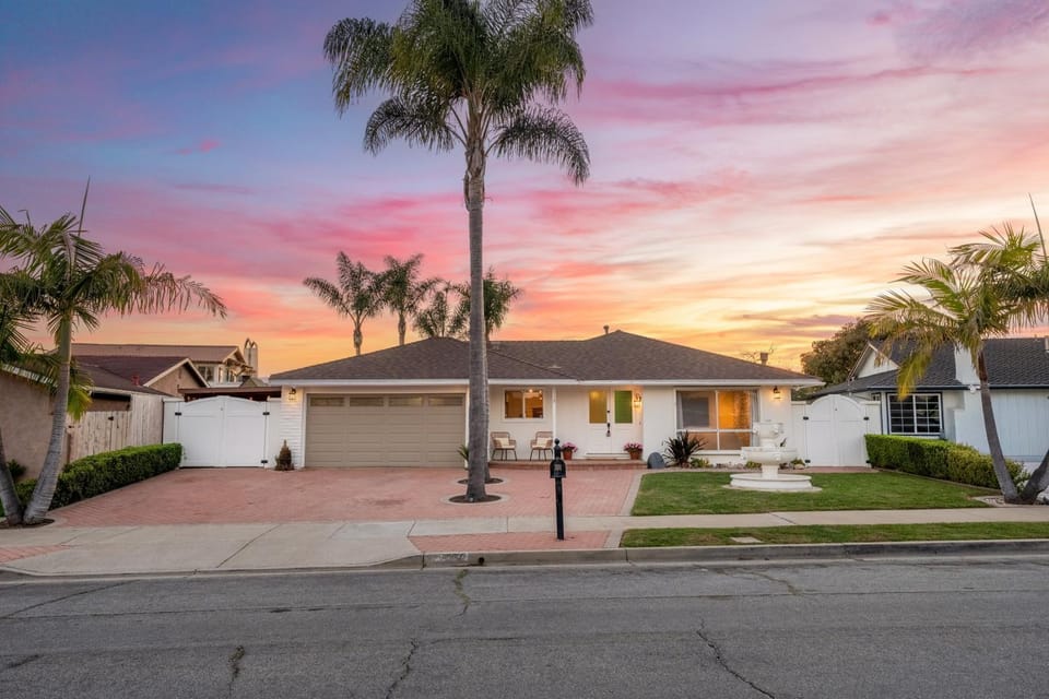 Resort-Style Pool Retreat | Home Gym + Hot Tub House in Goleta