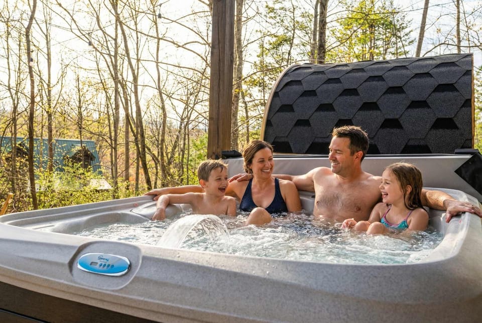 Luxe Mountain Escape - Fire Pit - Hot Tub - Sauna House in Gatlinburg