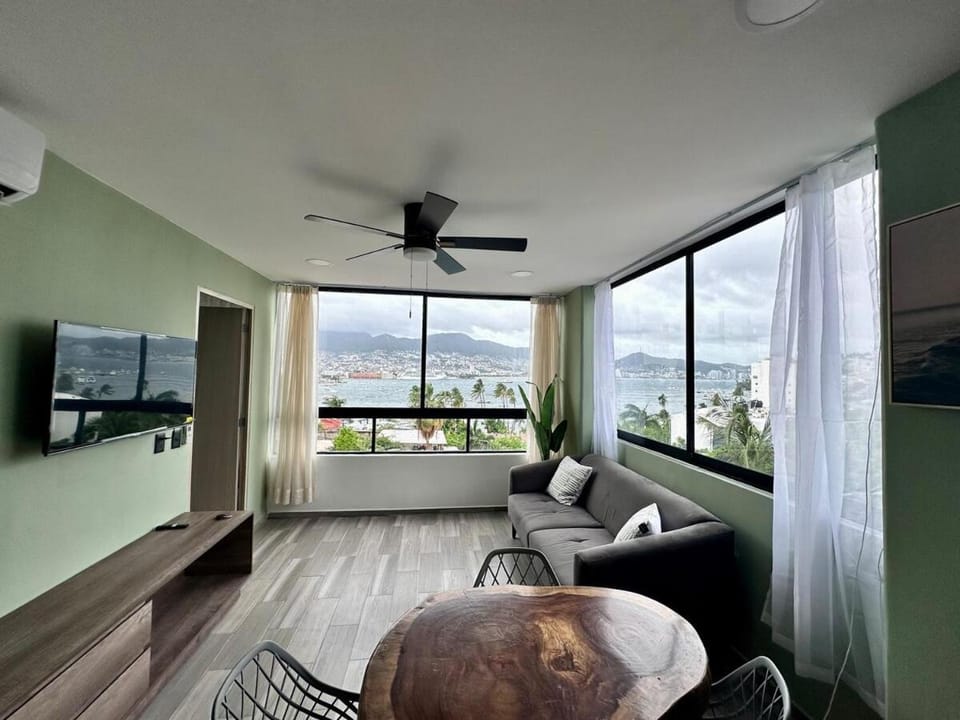 Precioso departamento de 2 recamaras con vista a la bahia Apartment in Acapulco