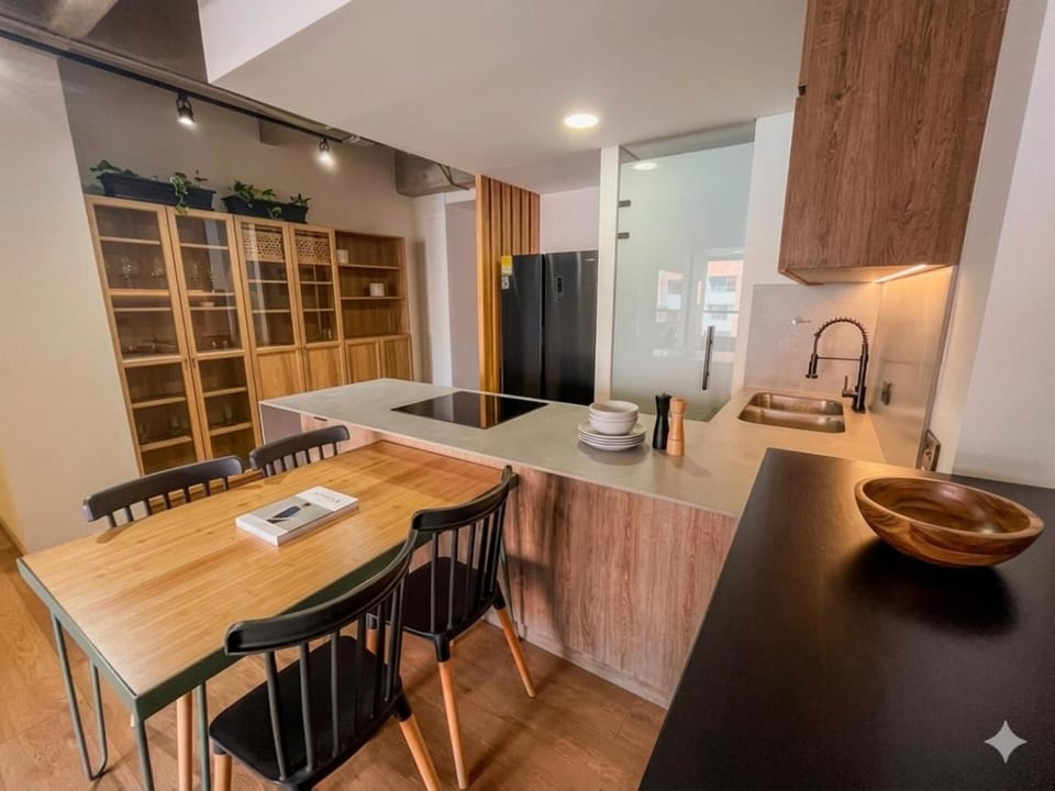 Modern Apartment with Balcony | Near El Poblado Apartment in Envigado