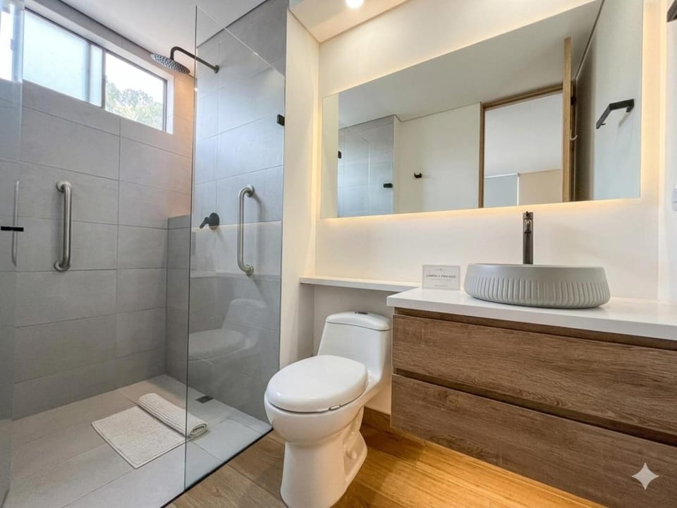 Modern Apartment with Balcony | Near El Poblado Apartment in Envigado
