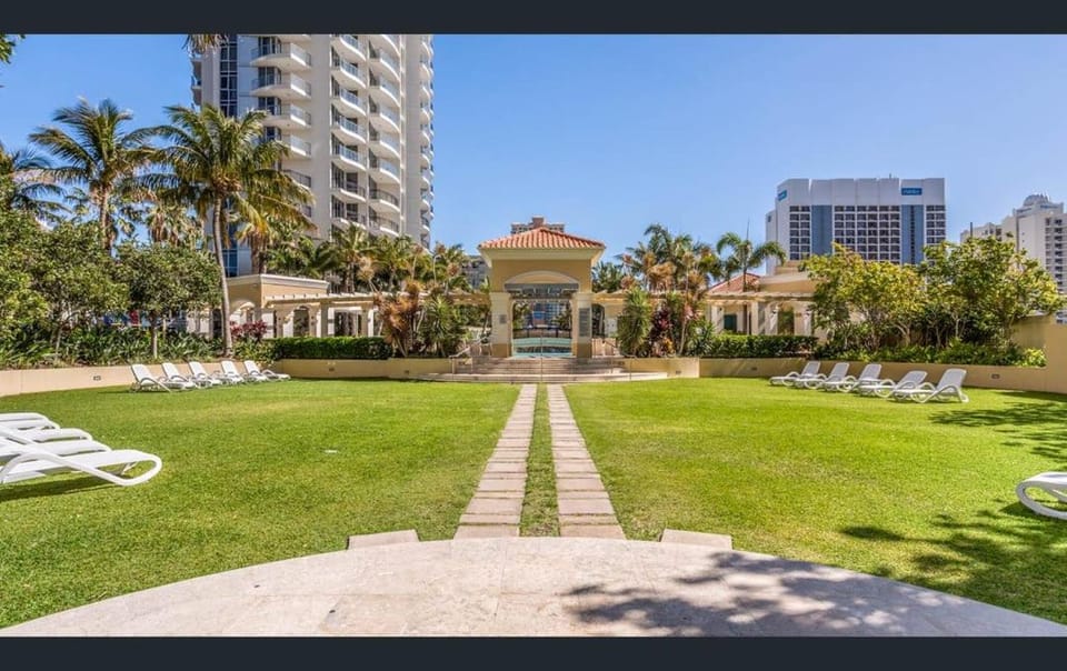 Property building, Garden, Garden view