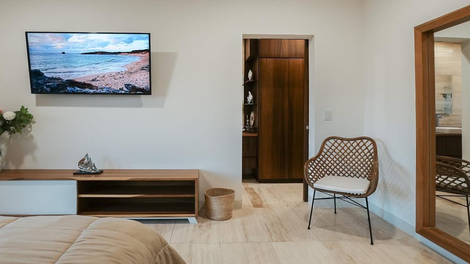 Bed, TV and multimedia, Living room, Photo of the whole room, Seating area, Bedroom, wardrobe
